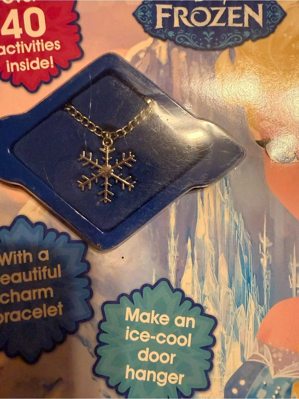 Disney Elsa's Royal Magic Activity‎ Book - Blue, Gold, White